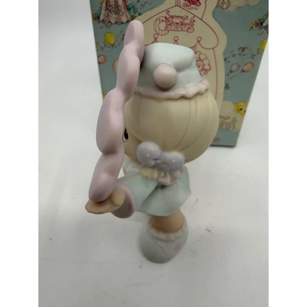 Precious Moments Katies Circus Figurine 1993 Enesco 529184 Juggling Hearts Box